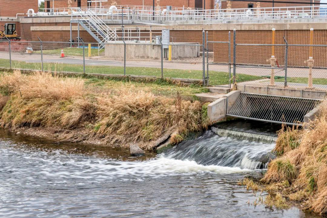 （圖：南輝水處理客戶污水排放池）